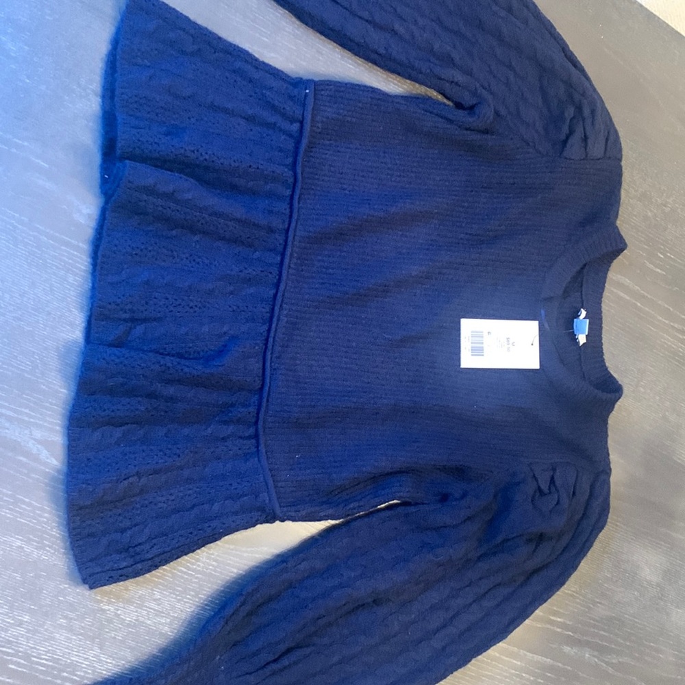 Navy blue sweater-NWT